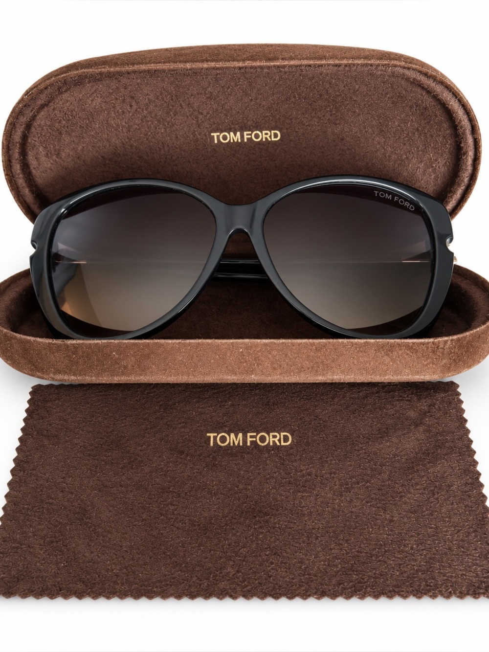 Tom Ford Black Frame Sunglasses